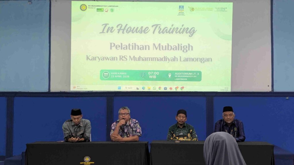 Pesan Kuat Wakil Direktur di Penutupan Pelatihan Mubaligh RS Muhammadiyah Lamongan