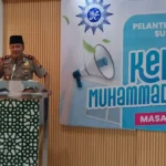 Kapolsek Driyorejo Apresiasi Pengukuhan Kepala SD Mudri