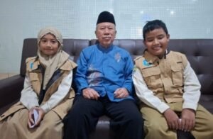 Dulu Duet Kakaknya, Sekarang Duet Adiknya: Dua Wartawan Cilik Mudipat Wawancarai Ketua PP Muhammadiyah