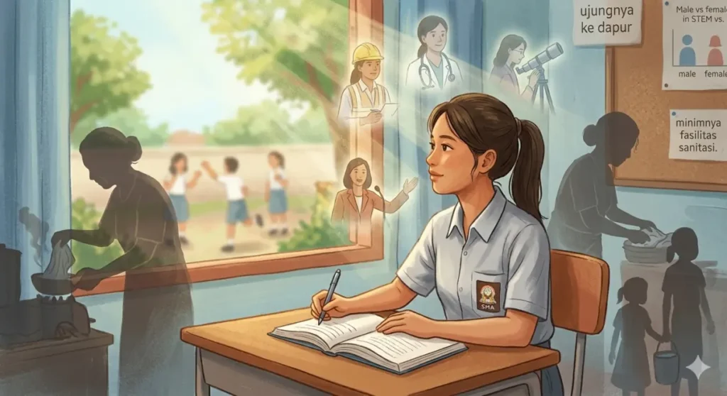 Ketika Perempuan Bersekolah: Antara Harapan Kesetaraan dan Realitas Diskriminasi