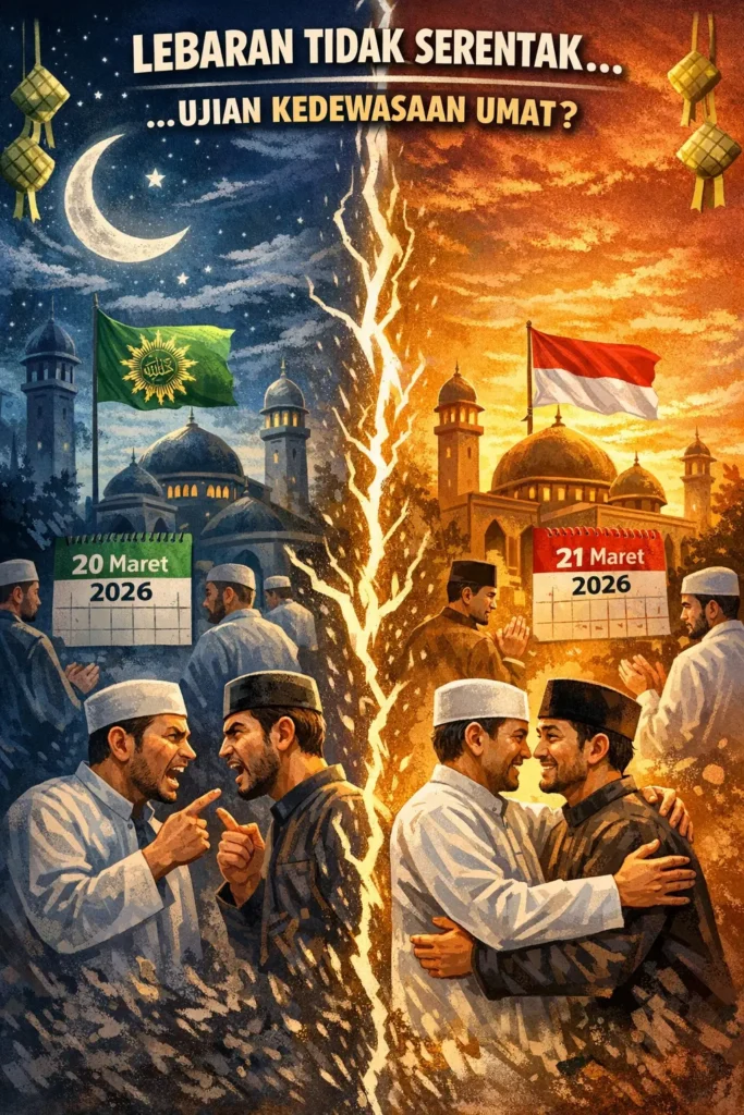Lebaran Tidak Serentak: Ancaman atau Justru Bukti Kedewasaan Umat?