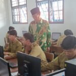 Monev Dikdasmen PDM Lamongan Pastikan Ujian Madrasah MAM 9 Al Mizan Berjalan Lancar