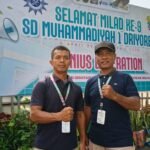 Tak Sekadar Penjaga, Dua Petugas Keamanan SD Muhammadiyah 1 Driyorejo Tunjukkan Pengabdian Sepenuh Hati