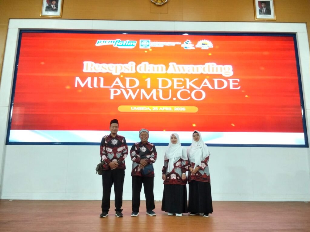 Delegasi MPID PDM Kediri Hadiri Resepsi Milad 1 Dekade PWMU.CO, Serap Semangat Dakwah Digital