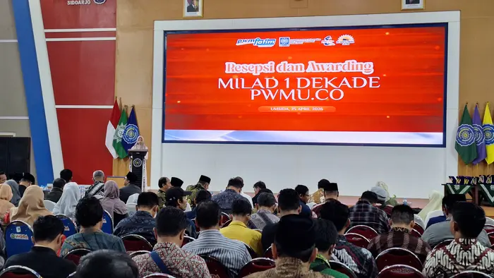 Suara Merdu Siswa Tahfidz Smamita Buka Resepsi Milad 1 Dekade PWMU.CO