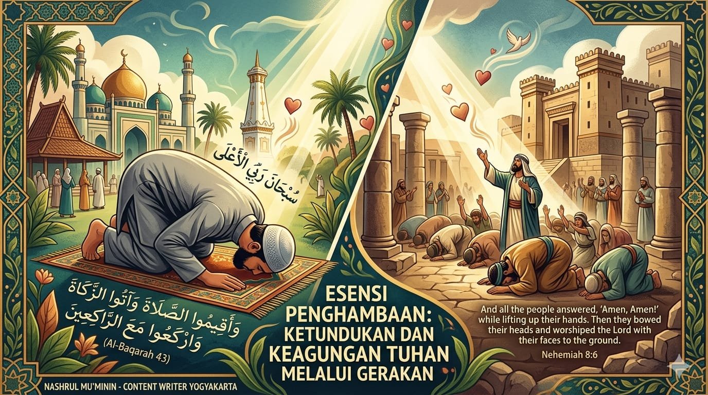 Kitab Al-Qur’an vs Bible dalam makna Gerakan Sholat 