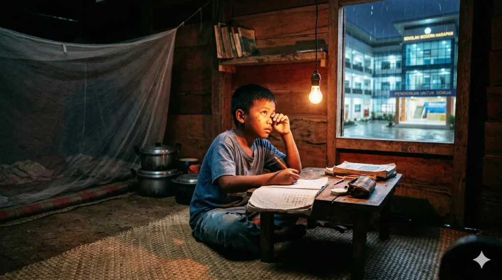 Ketika Pendidikan Tak Mampu Mengalahkan Lingkaran Setan Kemiskinan di Indonesia