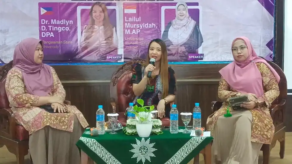 Visiting Professor: Akademisi Umsida dan Kampus Filipina Kupas Peran Hukum dalam Tata Kelola Negara