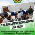 Cetak Lulusan Siap Kerja, PSAJ Kelas XII SMK Muhammadiyah 5 Srono Digelar Tertib dan Profesional