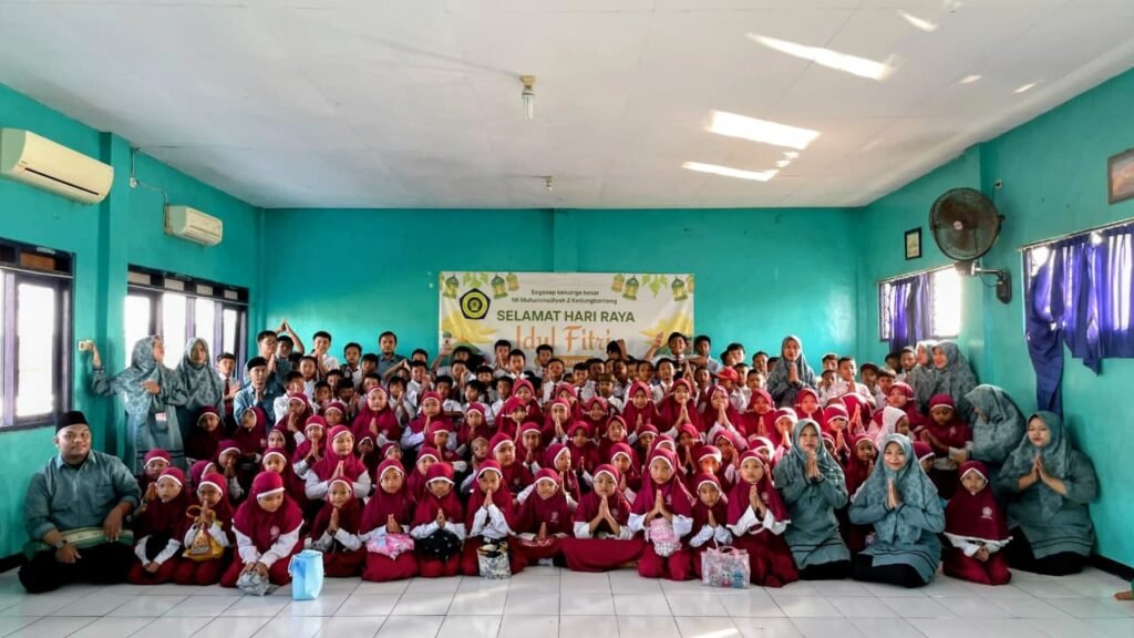 Halalbihalal MI Muda Kedungbanteng Eratkan Silaturahmi Sekolah