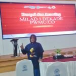 Tanda Cinta untuk Kontributor, Kaos Eksklusif Biru Dongker Warnai Milad 1 Dekade PWMU.CO