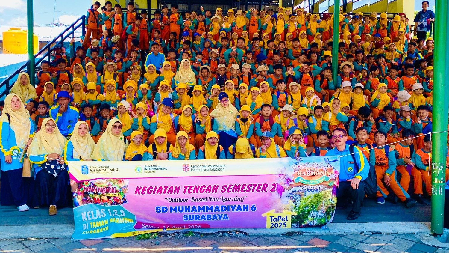 Dari Tawa ke Kerja Sama, Outbound KTS SD Musix Latih Karakter Siswa di Alam Terbuka