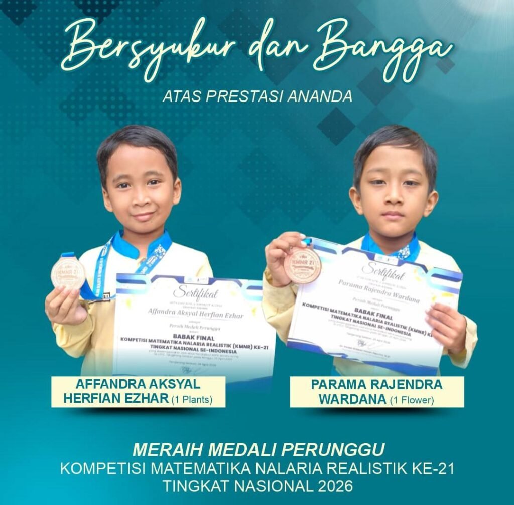 Dua Siswa SD Muhammadiyah 18 Surabaya Raih Perunggu KMNR-21 Nasional
