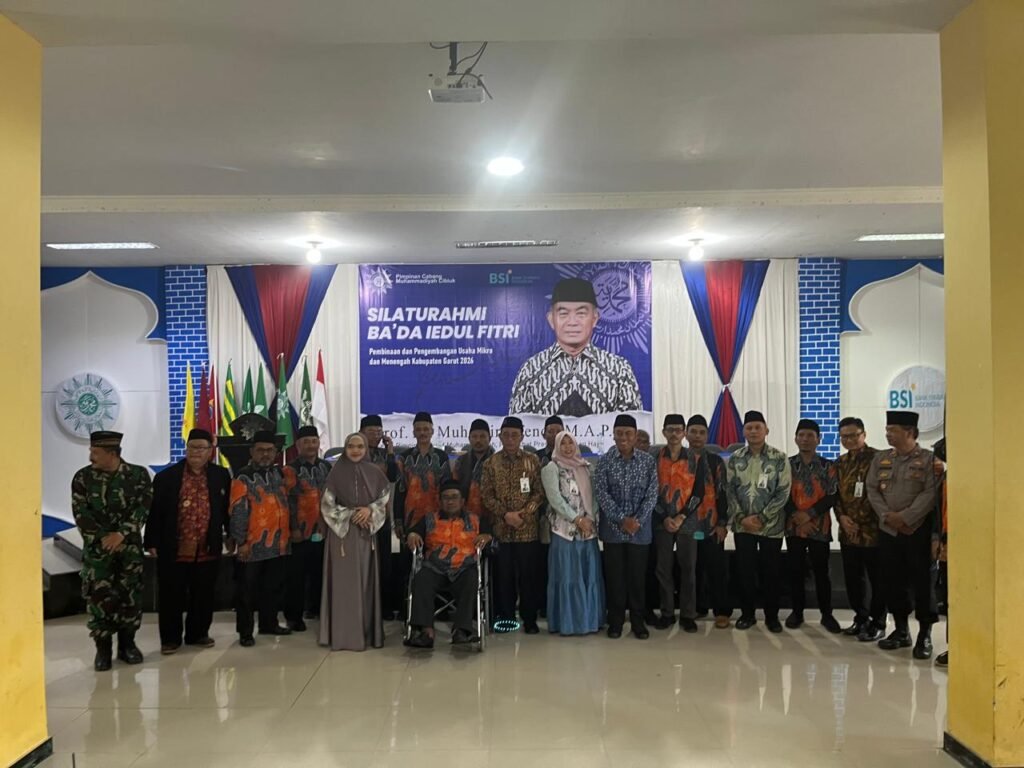 Muhammadiyah Serukan Islam Damai dan Terbuka dalam Silaturrahmi Ba’da Idul Fitri di Cibiuk