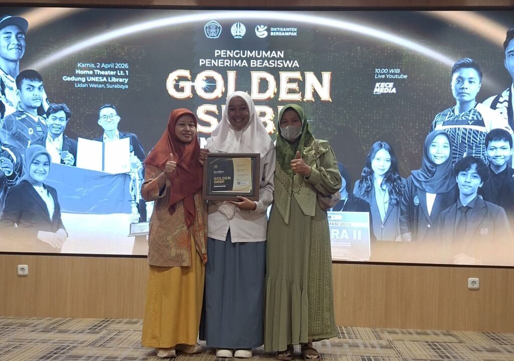 Atlet Nasional SMAMDELA Naza Raih Golden Ticket Unesa, Ini Strateginya