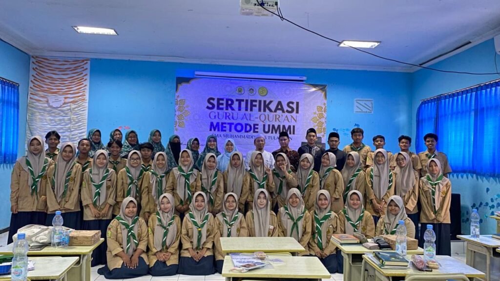 Terbanyak se-Sidoarjo, 70 Siswa Smamuga Ikuti Sertifikasi Guru Al-Qur’an Metode Ummi