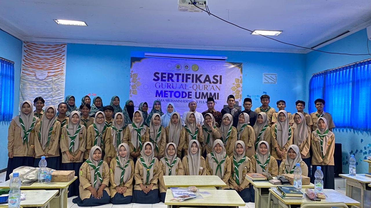 Terbanyak se-Sidoarjo, 70 Siswa Smamuga Ikuti Sertifikasi Guru Al-Qur’an Metode Ummi