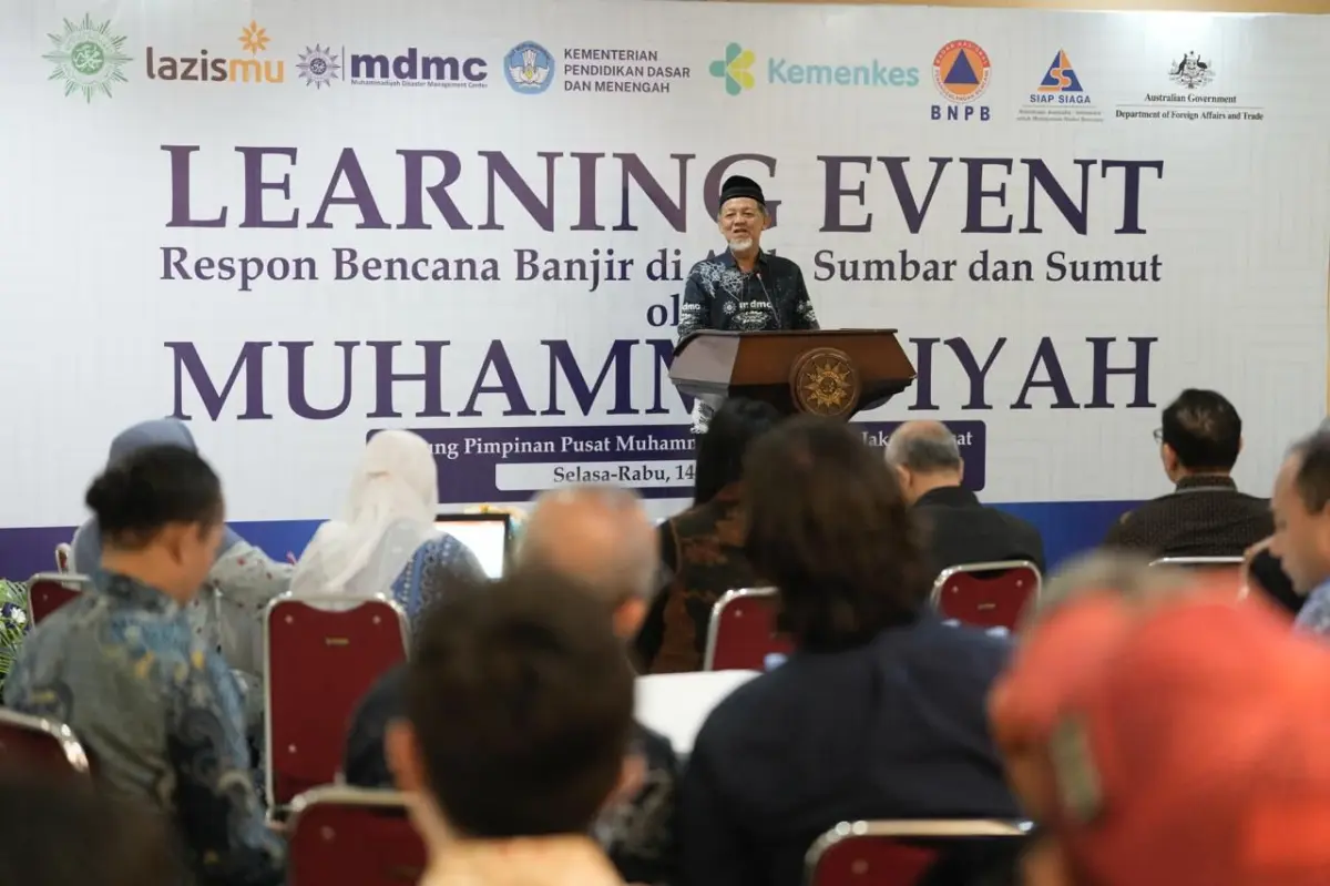 MDMC Muhammadiyah Gelar Learning Event Respons Banjir Sumatra untuk Perkuat Sistem Kebencanaan