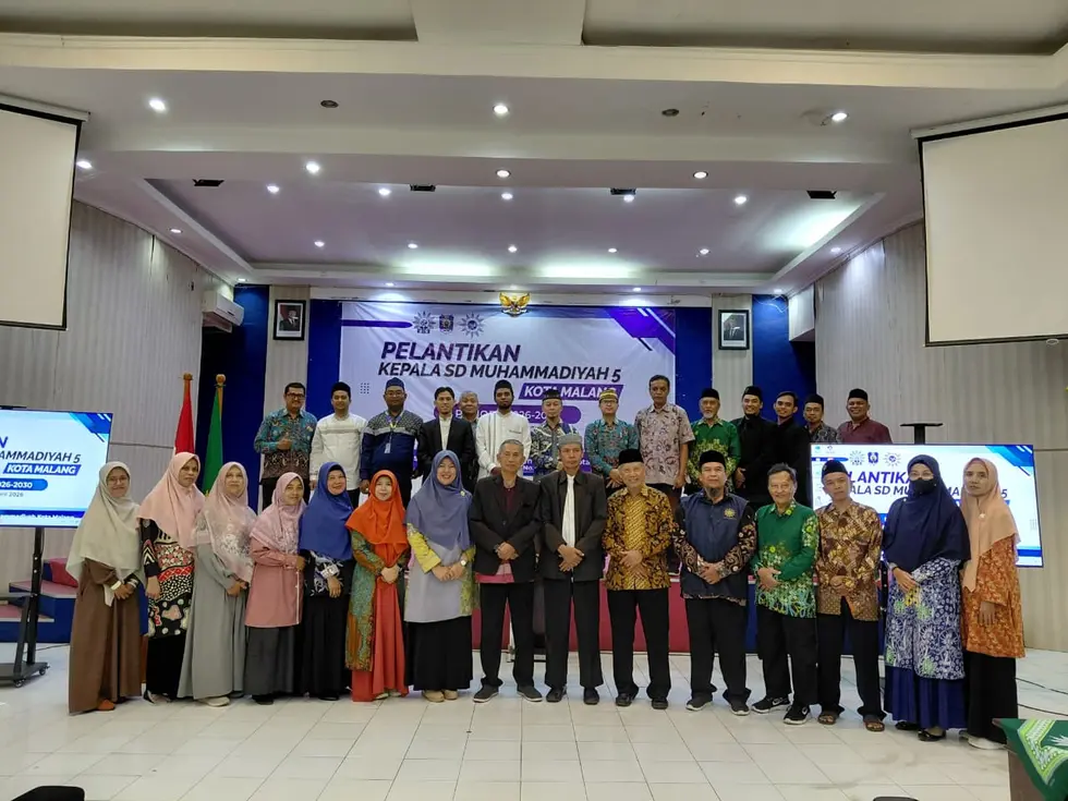 Maslikah Dilantik sebagai Kepala SD Muhammadiyah 5 Kota Malang Periode 2026–2030