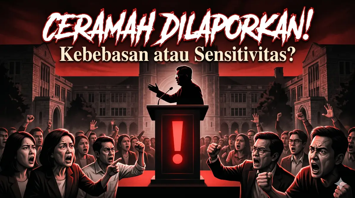 Yusuf Kalla, UGM, dan Tradisi Baru: Tersinggung adalah Hak, Melapor adalah Jalan Ninja