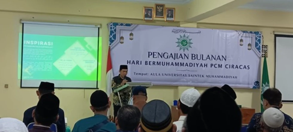 PCM Ciracas Gelar Pengajian, Bahas Audit Spiritual dan Capaian Ibadah Umat