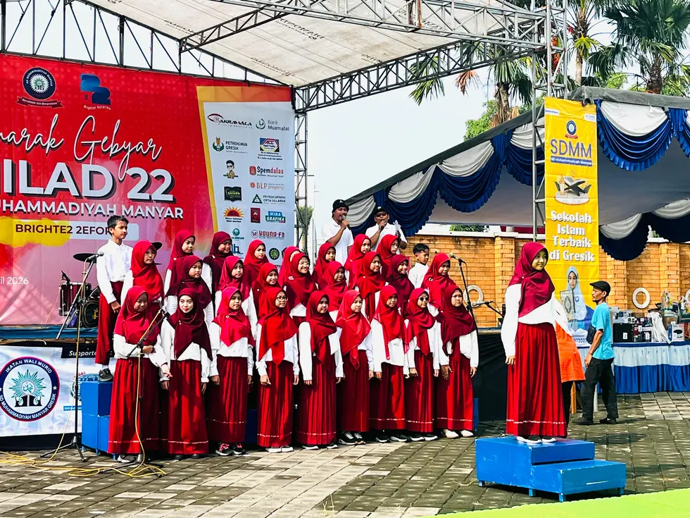 Saat Suara Berpadu di Panggung Milad, Choral Speaking SDMM Tampil Memikat