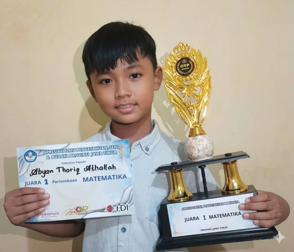 Skor Sempurna, Siswa SD Musix Juara 1 Matematika se-Jatim