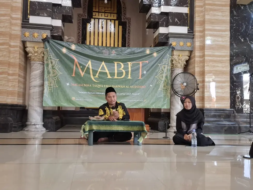 UKM Dakwah Al-Mujaddid UMLA Gelar Pelatihan Muhadhoroh dalam Kegiatan MABIT