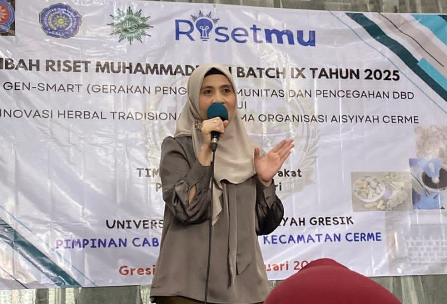 Minimalkan Penyebaran DBD, Dosen UMG Tingkatkan Literasi untuk Cegah DBD
