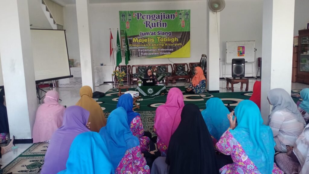 PCA Kebomas Gelar Pengajian Jum’at Siang, Bahas Menjaga Akhlaq Sesudah Ramadan