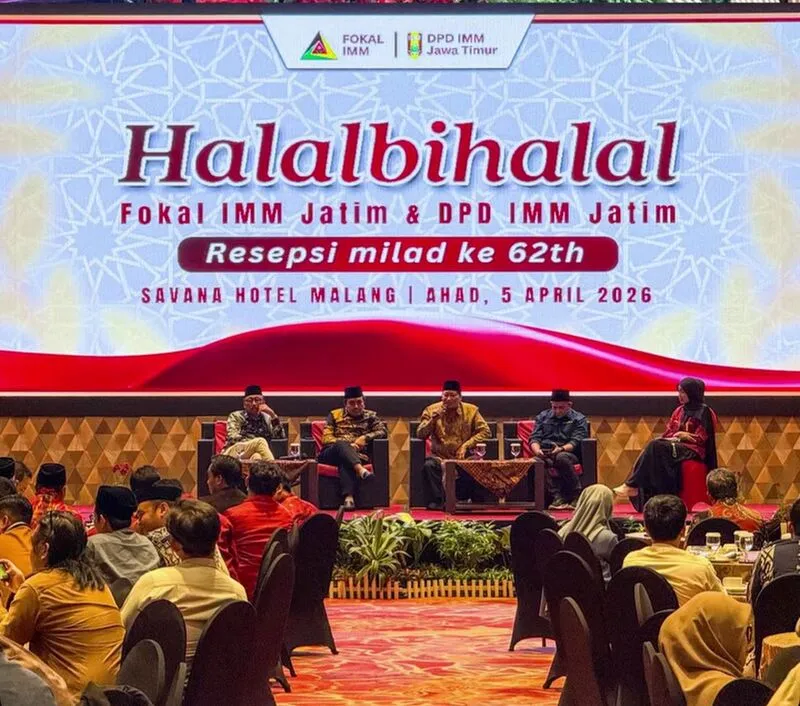 Halalbihalal dan Resepsi Milad ke-62 IMM Jawa Timur, Perkuat Sinergi Alumni dan Kader