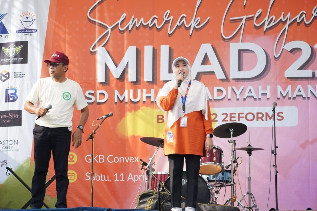 Semarak Gebyar Milad ke-22 SD Muhammadiyah Manyar, Wujudkan Brighter Reforms