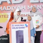 Semarak Milad ke-22 SDMM, Jalan Sehat dan Hadiah Spektakuler