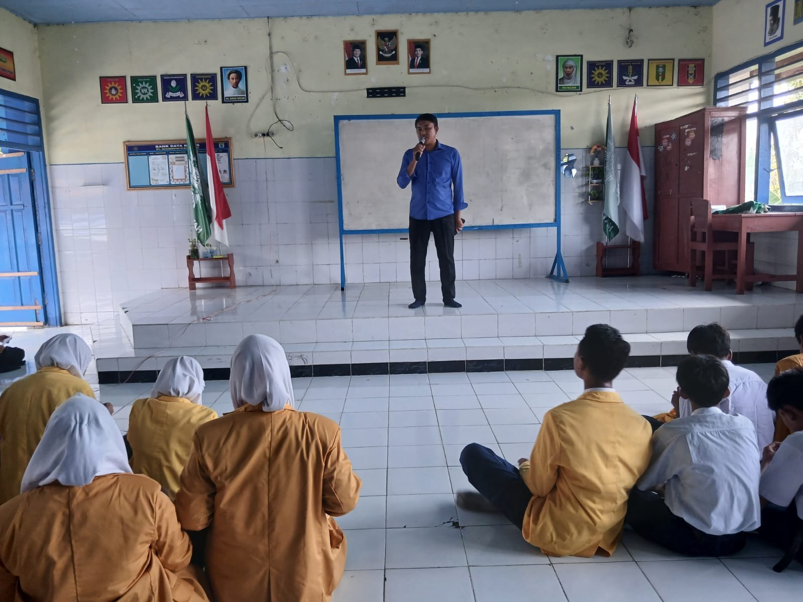 Empat Pesan Kepala Madrasah dalam Muhadhoroh IPM MTs Muhammadiyah 4 Bulubrangsi