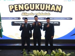 Amanah Berlanjut: Tiga Kepala Sekolah Muhammadiyah Cabang Waru Kembali Memimpin Periode Berikutnya