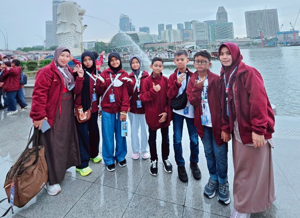SD Muhammadiyah 1 Krian Perkuat Jejaring Global Melalui Student Immersion di Malaysia dan Singapura