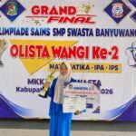 Saring 900 Peserta, Siswi SMP Muhammadiyah 1 Genteng Tembus Final dan Raih Juara di Olistawangi 2026