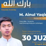 Jejak Cahaya dari 30 Juz: Kisah Perjuangan M Ainul Yaqin