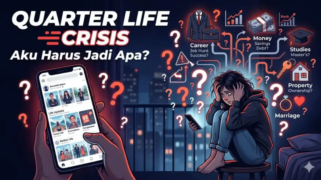 Aku Harus Jadi Apa?”: Fenomena Quarter Life Crisis dalam Pencarian Jati Diri Generasi Muda