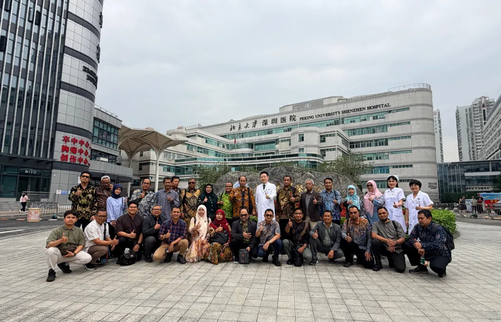 PWM Jatim Pelajari Digitalisasi, IT, dan AI di Peking University Shenzhen Hospital