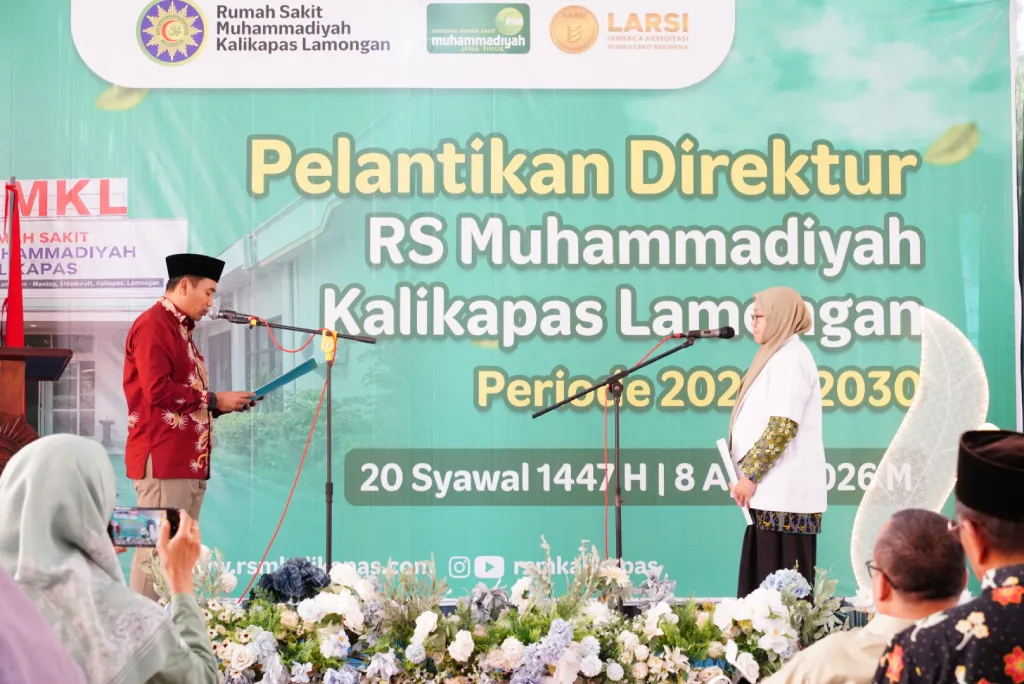 Susi Budhi Lestari Resmi Dilantik Direktur RS Muhammadiyah Kalikapas Lamongan 2026–2030