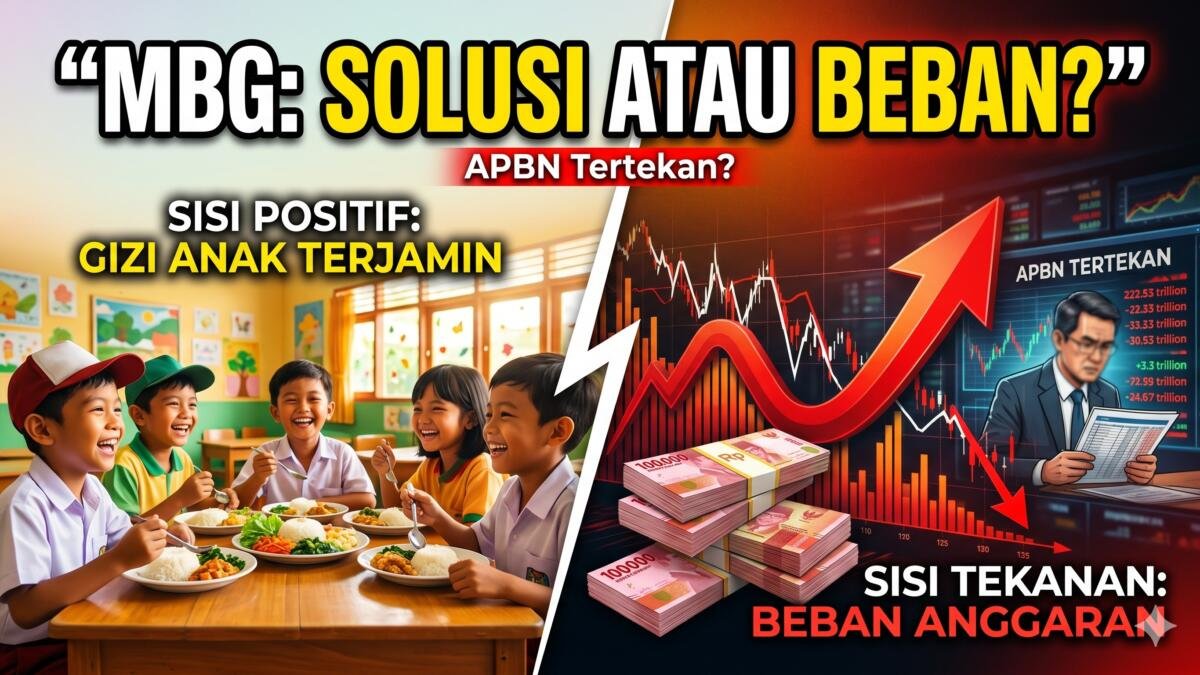 Di Balik MBG: Antara Kepedulian Gizi dan Beban Anggaran Negara