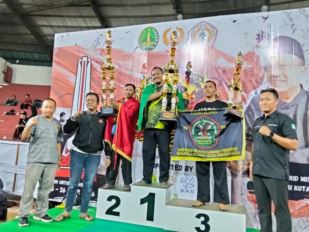 Tapak Suci Kota Pasuruan Runner Up di Kejurkot Pencak Silat 2026