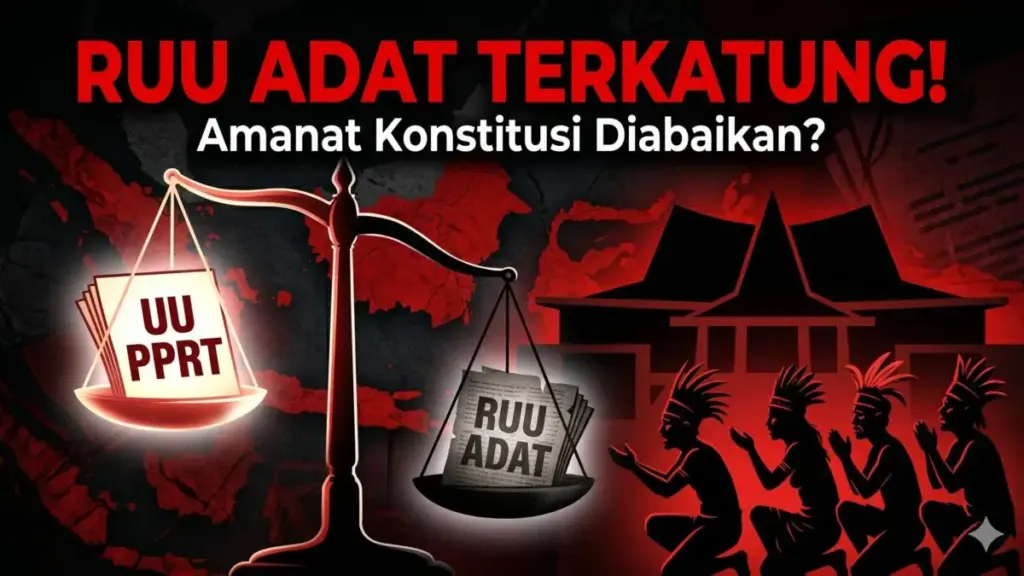 UU PPRT Disahkan, RUU Masyarakat Adat Mandek: Amanat Konstitusi Terabaikan