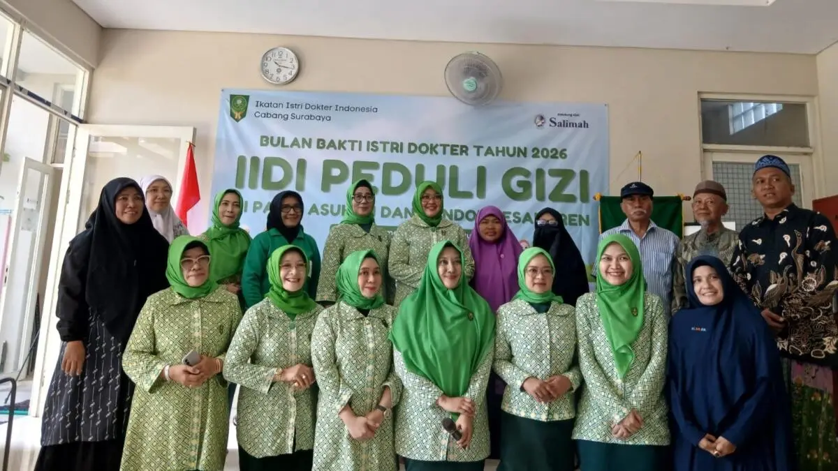 IIDI Surabaya Gelar Bakti Sosial dan Edukasi Gizi di Panti Asuhan Putri At Taqwa