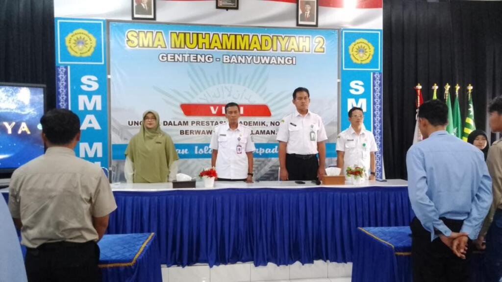 Kacabdin Banyuwangi Kunjungi SMA Muha Genteng, Motivasi Juara 1 FLS3N 2026