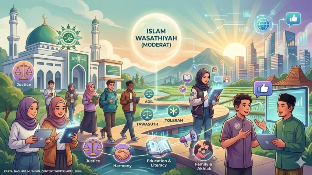 Islam Wasathiyah: Peran Muhammadiyah dan NU untuk Gen Z