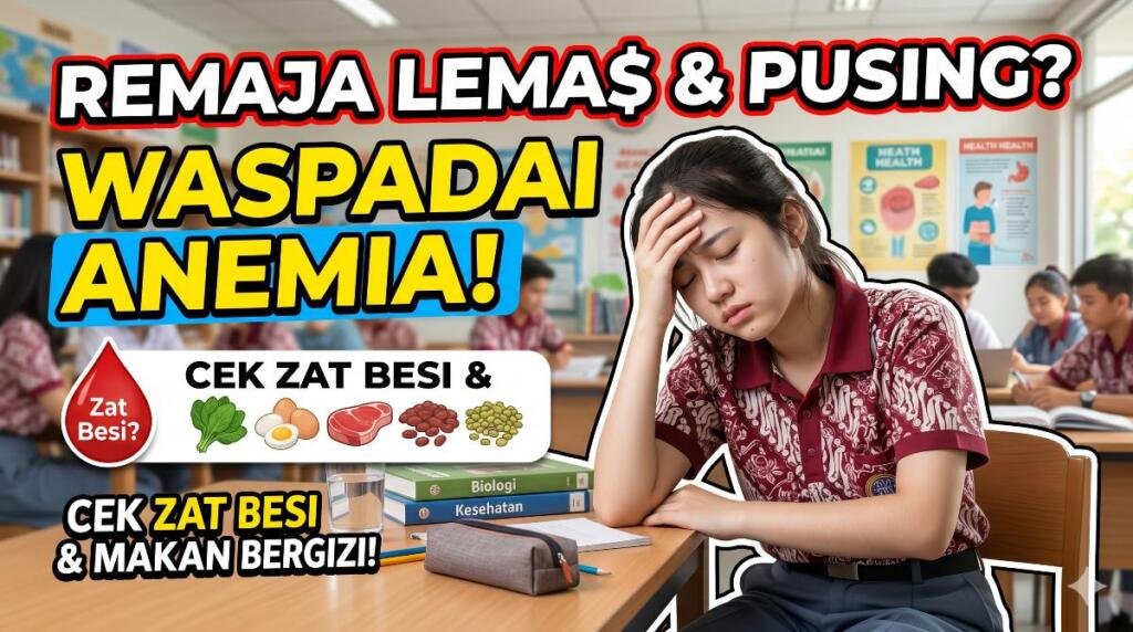 Pengaruh Pola Makan Tidak Seimbang terhadap Risiko Anemia pada Remaja