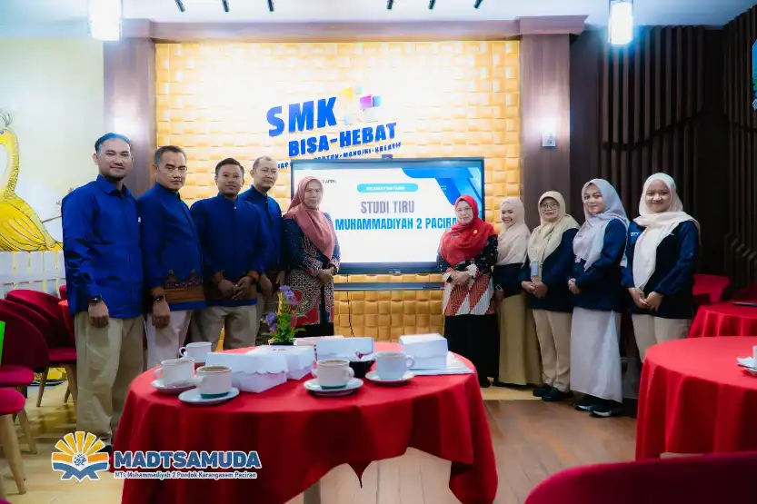 Perkuat Rencana Kelas Vokasional, Madtsamuda Lakukan Study Tiru ke SMK Negeri 3 Malang