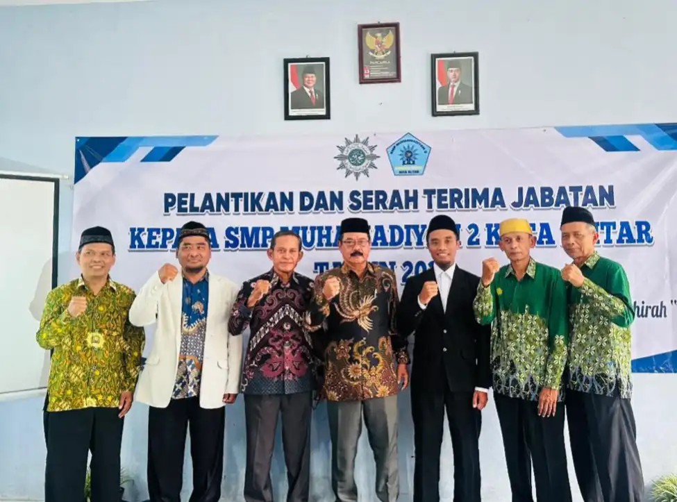 Pelantikan dan Sertijab SMP MBS Blitar Periode 2026–2030